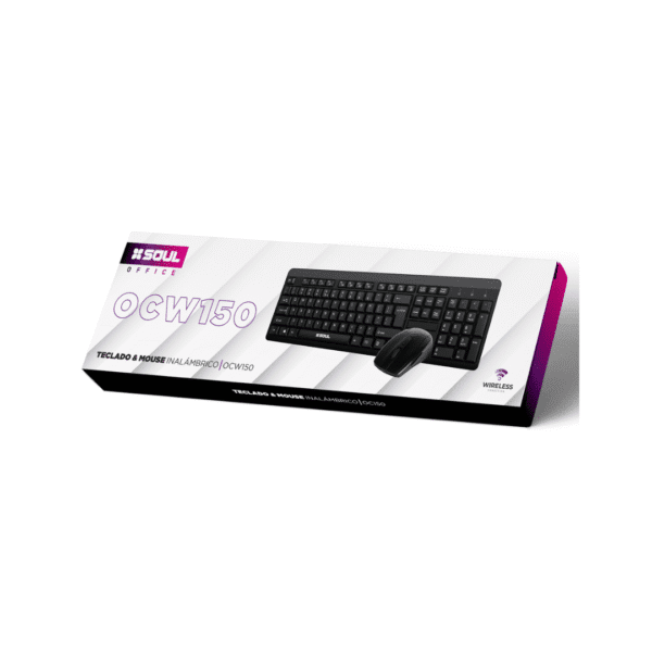KIT TECLADO MOUSE OCW150 SOUL