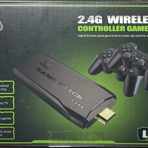 CONSOLA RETRO 2.4 G WIRELESS 10K CONTROLLER GAMEPAD
