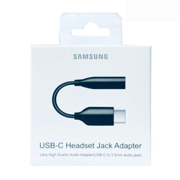 ADAPTADOR JACK 3.5MM A USB-C SAMSUNG AAA