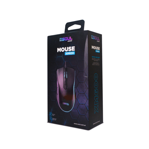 MOUSE GAMER SOUL XM 600