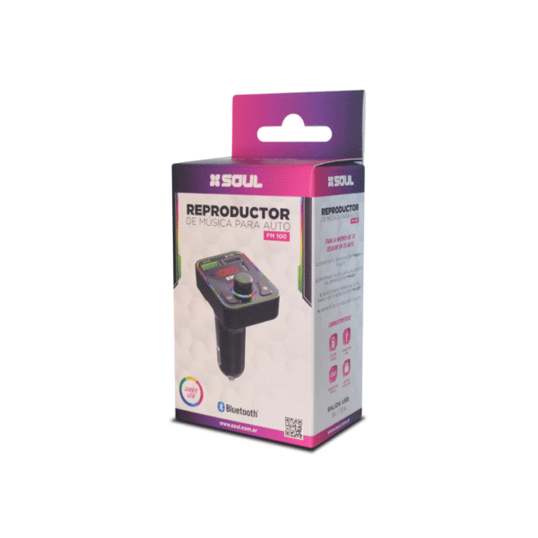 REPRODUCTOR PARA AUTO FM-100 SOUL