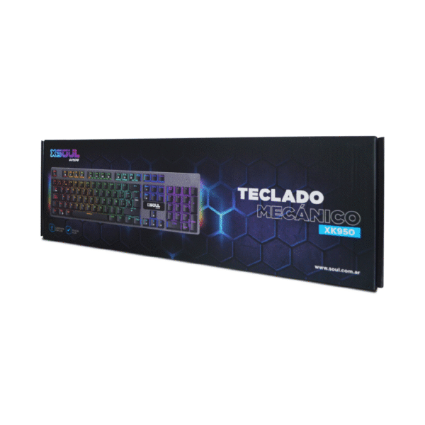 TECLADO MECANICO SOUL XK 950