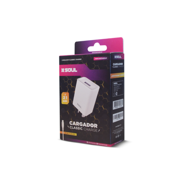 CARGADOR SOUL 2.1A