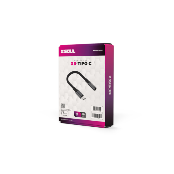 ADAPTADOR SOUL MALLDO TIPO C A JACK 3.5