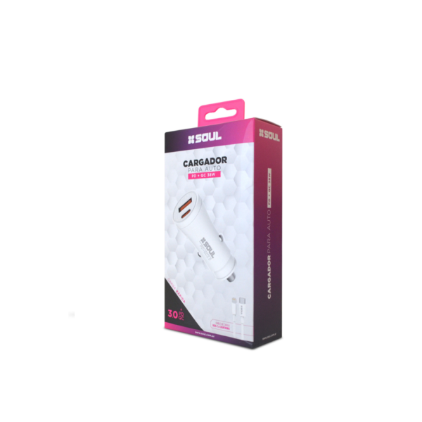 CARGADOR PARA AUTO SOUL 38W
