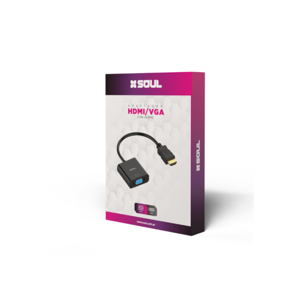 ADAPTADOR SOUL VGA A HDMI