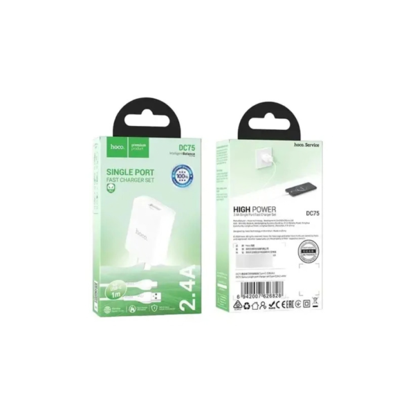 CARGADOR HOCO DC75 TIPO C