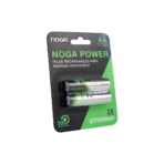PILAS RECARGABLES NOGA AA