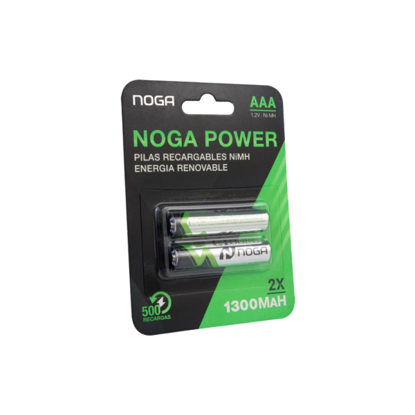 PILAS RECARGABLES NOGA AAA
